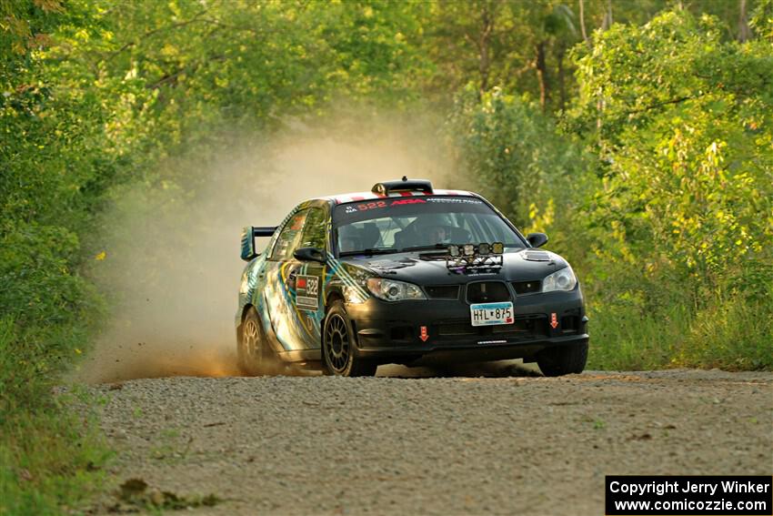 Matt James / Jackie James Subaru Impreza on SS7, Refuge II.