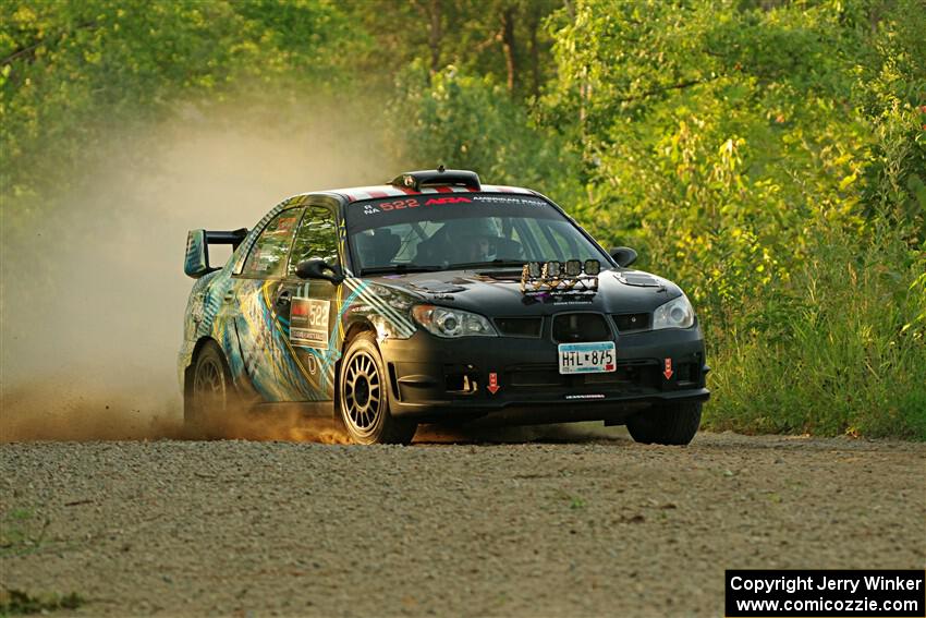 Matt James / Jackie James Subaru Impreza on SS7, Refuge II.