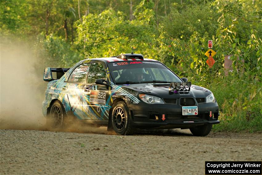 Matt James / Jackie James Subaru Impreza on SS7, Refuge II.