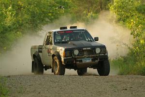 Scott Parrott / Shawn Silewski Chevy S-10 on SS7, Refuge II.