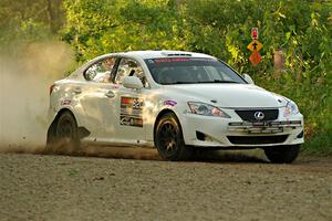 Scott Pedersen / Ryan Scott Lexus IS250 on SS7, Refuge II.