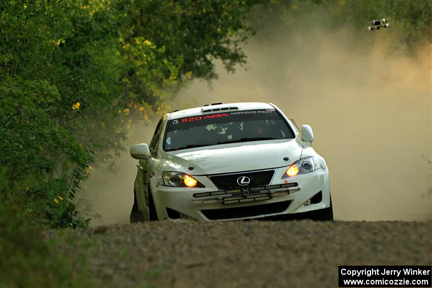 Scott Pedersen / Ryan Scott Lexus IS250 on SS7, Refuge II.