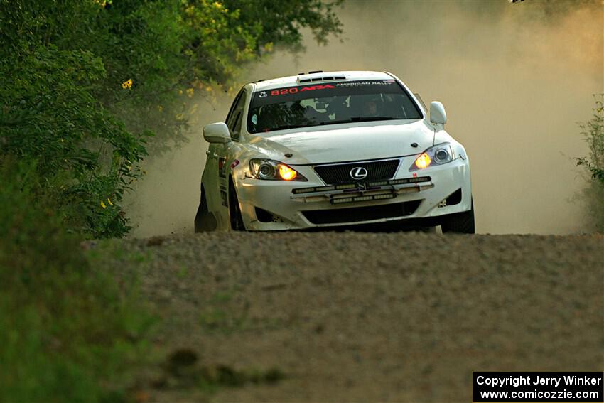 Scott Pedersen / Ryan Scott Lexus IS250 on SS7, Refuge II.