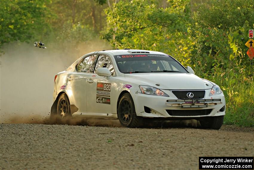 Scott Pedersen / Ryan Scott Lexus IS250 on SS7, Refuge II.