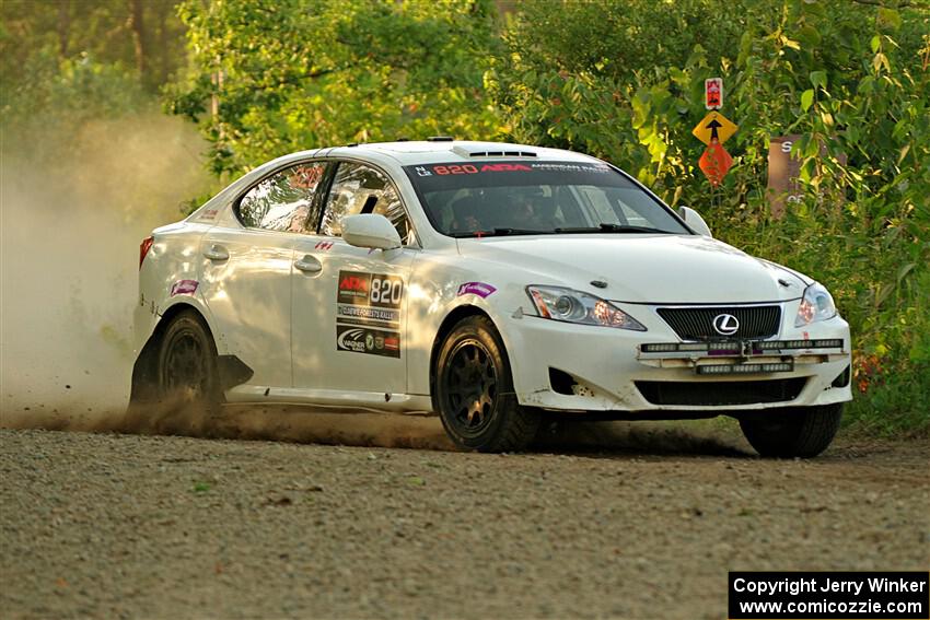 Scott Pedersen / Ryan Scott Lexus IS250 on SS7, Refuge II.