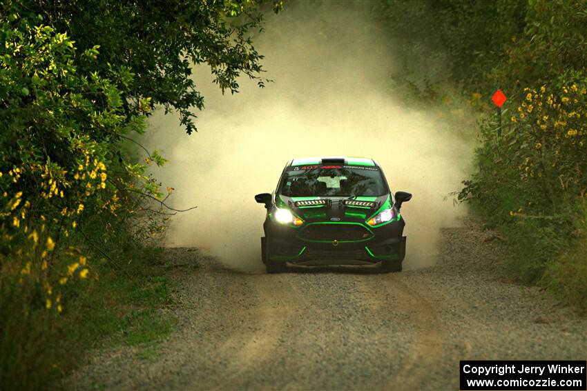 Nick Tippman / David Tippman Ford Fiesta ST on SS7, Refuge II.