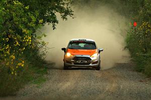 Brent Lucio / Tim Kohlmann Ford Fiesta on SS7, Refuge II.