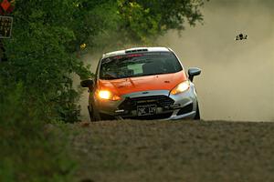 Brent Lucio / Tim Kohlmann Ford Fiesta on SS7, Refuge II.