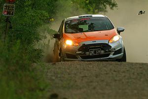 Brent Lucio / Tim Kohlmann Ford Fiesta on SS7, Refuge II.