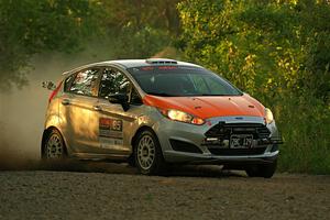 Brent Lucio / Tim Kohlmann Ford Fiesta on SS7, Refuge II.