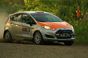 Brent Lucio / Tim Kohlmann Ford Fiesta on SS7, Refuge II.