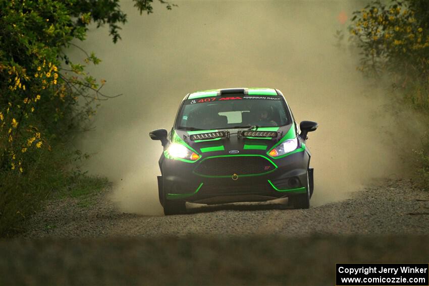 Nick Tippman / David Tippman Ford Fiesta ST on SS7, Refuge II.