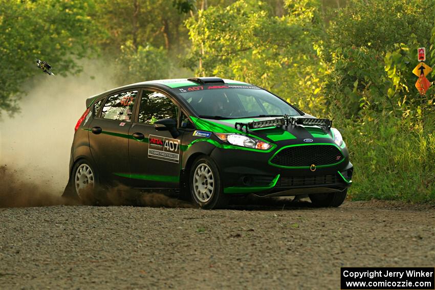 Nick Tippman / David Tippman Ford Fiesta ST on SS7, Refuge II.