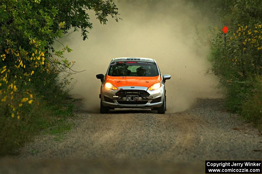 Brent Lucio / Tim Kohlmann Ford Fiesta on SS7, Refuge II.