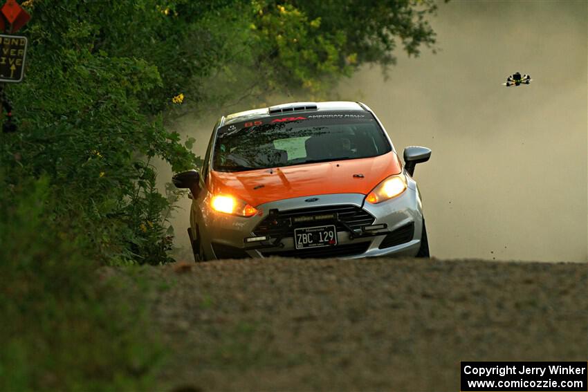 Brent Lucio / Tim Kohlmann Ford Fiesta on SS7, Refuge II.