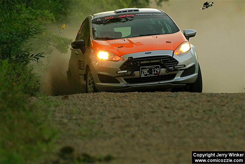 Brent Lucio / Tim Kohlmann Ford Fiesta on SS7, Refuge II.