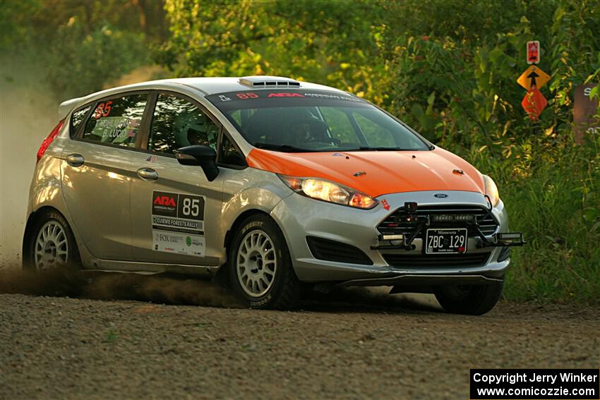 Brent Lucio / Tim Kohlmann Ford Fiesta on SS7, Refuge II.
