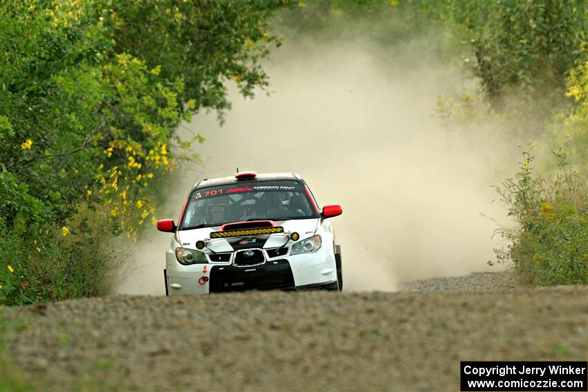 Jason Cook / Maggie Tu Subaru WRX on SS7, Refuge II.