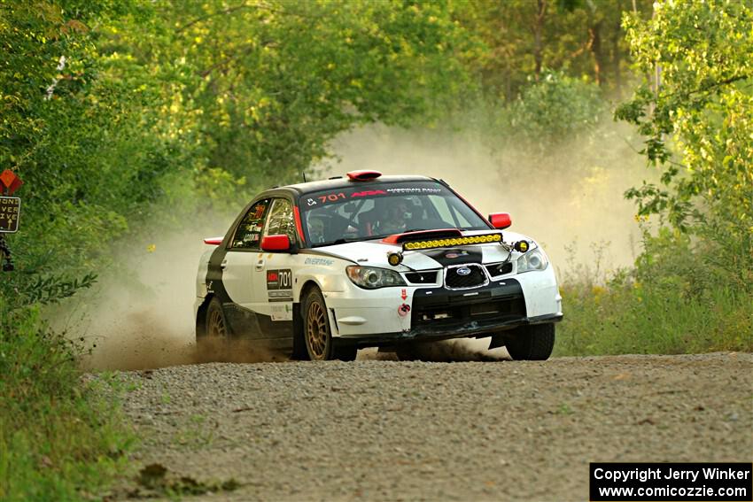 Jason Cook / Maggie Tu Subaru WRX on SS7, Refuge II.