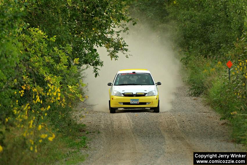 Drake Willis / Jacob Kohler Ford Focus ZX3 on SS7, Refuge II.
