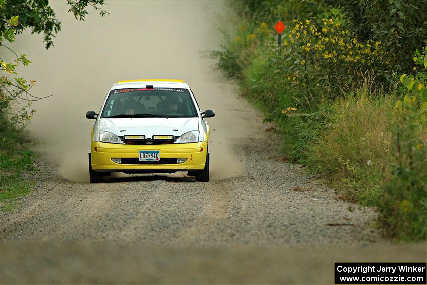 Drake Willis / Jacob Kohler Ford Focus ZX3 on SS7, Refuge II.