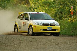 Drake Willis / Jacob Kohler Ford Focus ZX3 on SS7, Refuge II.