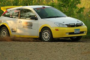 Drake Willis / Jacob Kohler Ford Focus ZX3 on SS7, Refuge II.