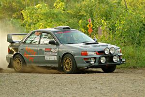 Josh Kemp / Danielle Kemp Subaru Impreza on SS7, Refuge II.