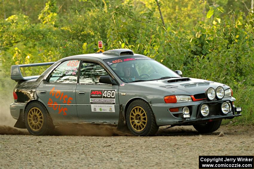 Josh Kemp / Danielle Kemp Subaru Impreza on SS7, Refuge II.