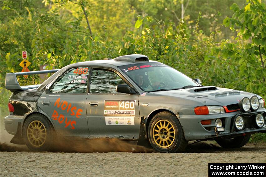 Josh Kemp / Danielle Kemp Subaru Impreza on SS7, Refuge II.