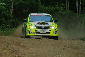 Vincent Trudel / Glen Ray Subaru WRX STi on SS9, Steamboat II.