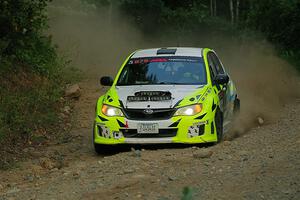Vincent Trudel / Glen Ray Subaru WRX STi on SS9, Steamboat II.