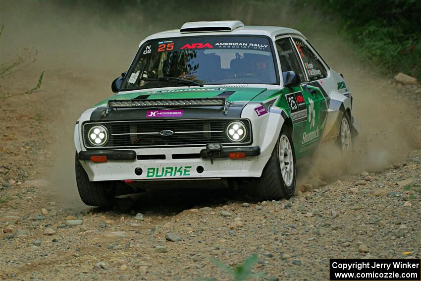Seamus Burke / Gary McElhinney Ford Escort Mk II on SS9, Steamboat II.