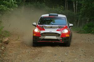 Madelyn Tabor / Sophia McKee Ford Fiesta Rally3 on SS9, Steamboat II.