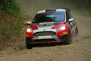 Madelyn Tabor / Sophia McKee Ford Fiesta Rally3 on SS9, Steamboat II.