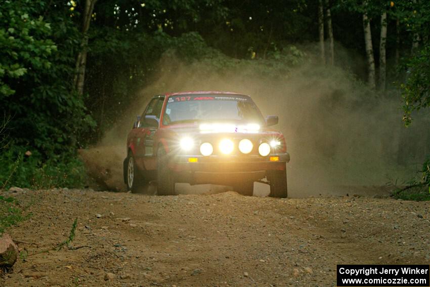 Levi Johnson / Griffin Johnson BMW 325e on SS9, Steamboat II.