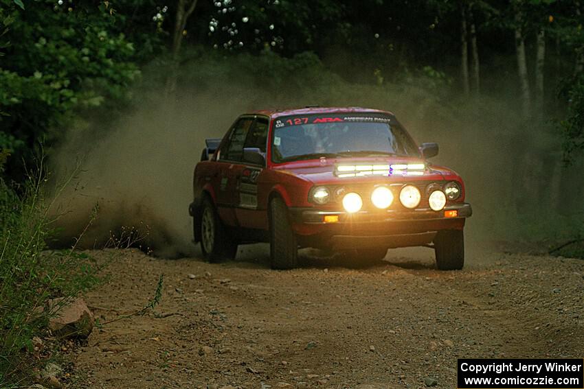 Levi Johnson / Griffin Johnson BMW 325e on SS9, Steamboat II.