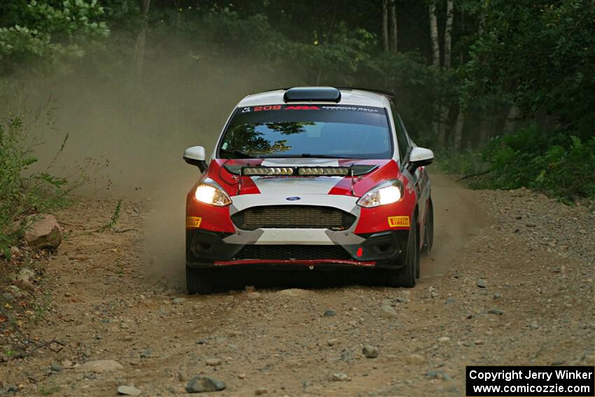 Madelyn Tabor / Sophia McKee Ford Fiesta Rally3 on SS9, Steamboat II.