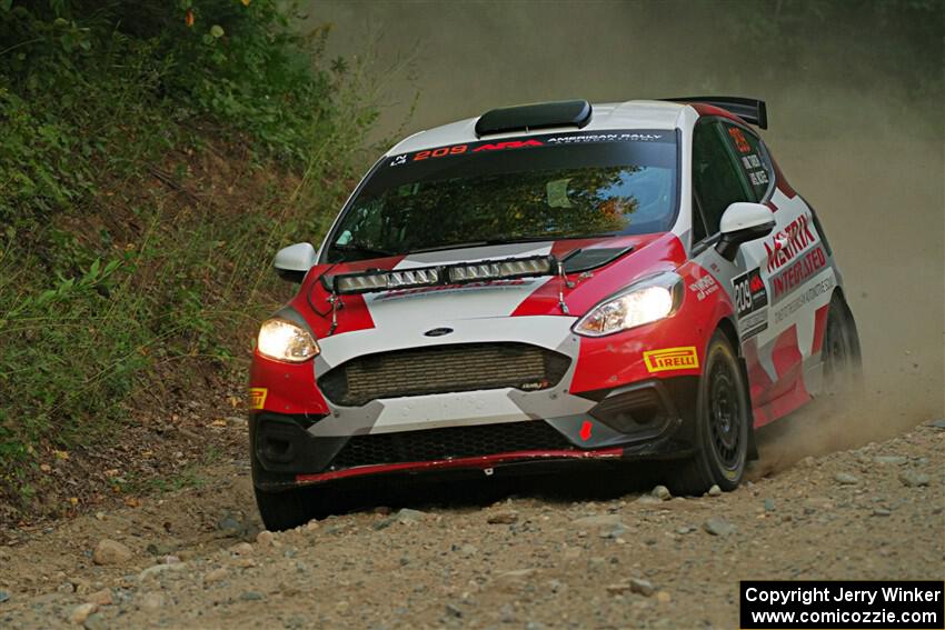 Madelyn Tabor / Sophia McKee Ford Fiesta Rally3 on SS9, Steamboat II.