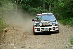 Aidan Hicks / John Hicks Subaru Impreza Wagon on SS9, Steamboat II.