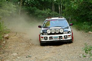 Aidan Hicks / John Hicks Subaru Impreza Wagon on SS9, Steamboat II.