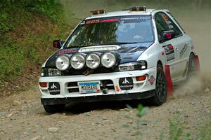Aidan Hicks / John Hicks Subaru Impreza Wagon on SS9, Steamboat II.