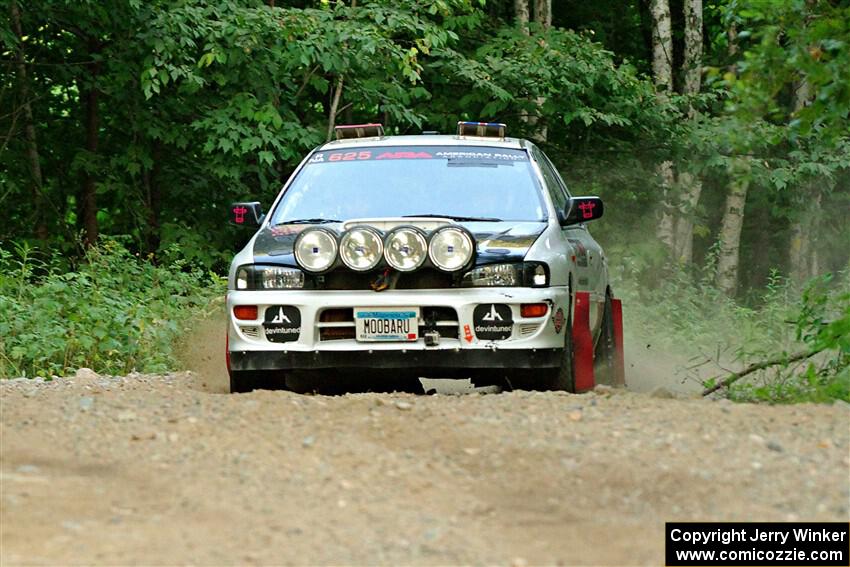 Aidan Hicks / John Hicks Subaru Impreza Wagon on SS9, Steamboat II.