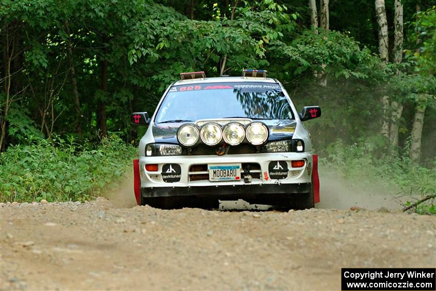 Aidan Hicks / John Hicks Subaru Impreza Wagon on SS9, Steamboat II.