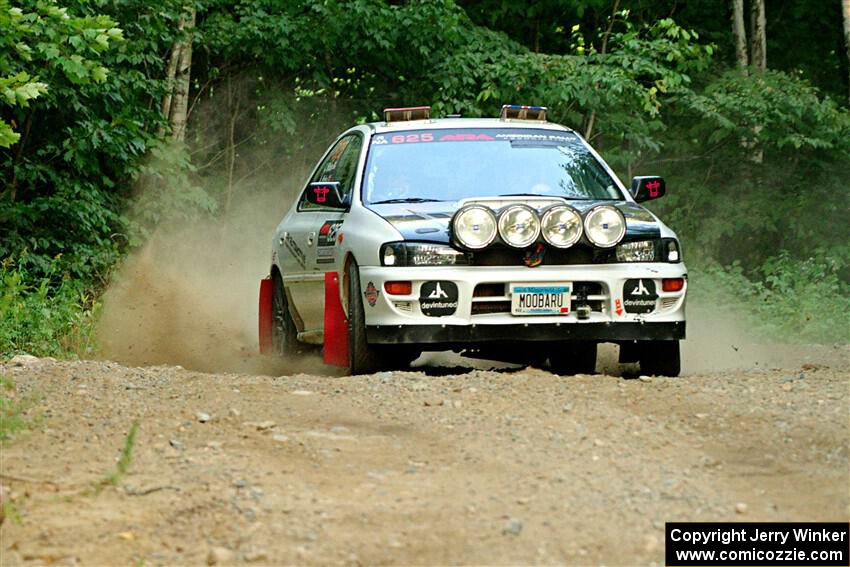 Aidan Hicks / John Hicks Subaru Impreza Wagon on SS9, Steamboat II.