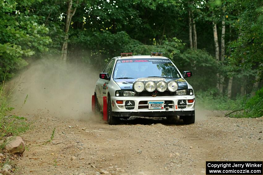 Aidan Hicks / John Hicks Subaru Impreza Wagon on SS9, Steamboat II.