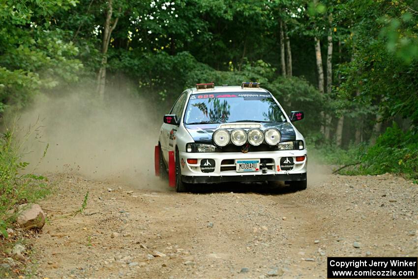 Aidan Hicks / John Hicks Subaru Impreza Wagon on SS9, Steamboat II.