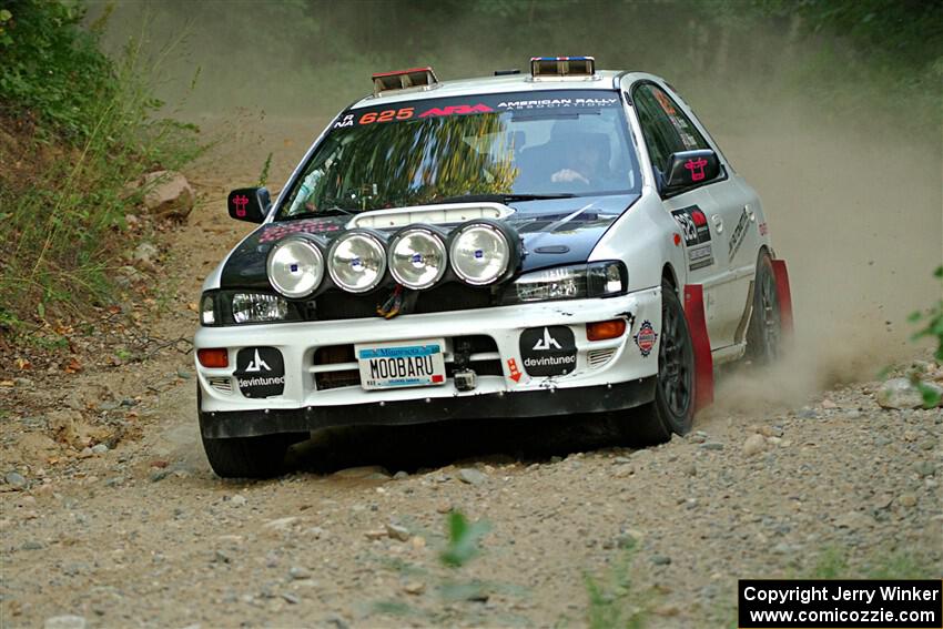 Aidan Hicks / John Hicks Subaru Impreza Wagon on SS9, Steamboat II.