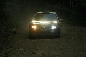 Scott Crouch / Elizabeth Crouch Subaru WRX on SS9, Steamboat II.