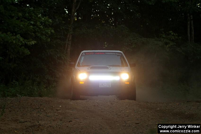 Josh Nykanen / Corey Morris VW GTI on SS9, Steamboat II.